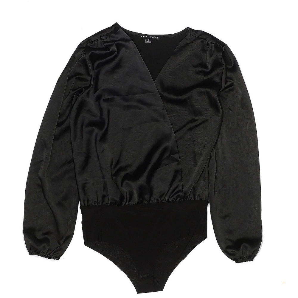 🖤 Haute Monde Silk Bodysuit